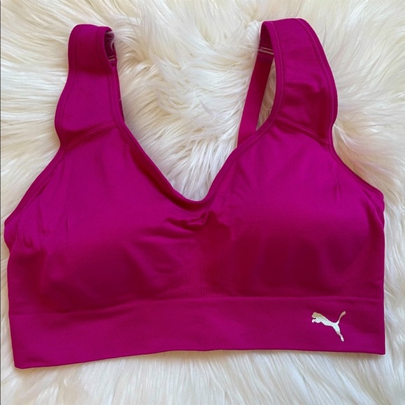 PUMA Sports Bra, Bundle w/ Puma Tights for 10% off Bundle - Picture 2 of 16